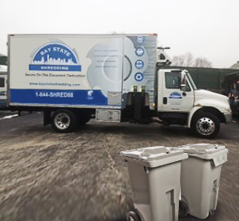 Company Truck in Boston, MA